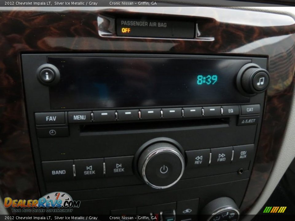 2012 Chevrolet Impala LT Silver Ice Metallic / Gray Photo #23