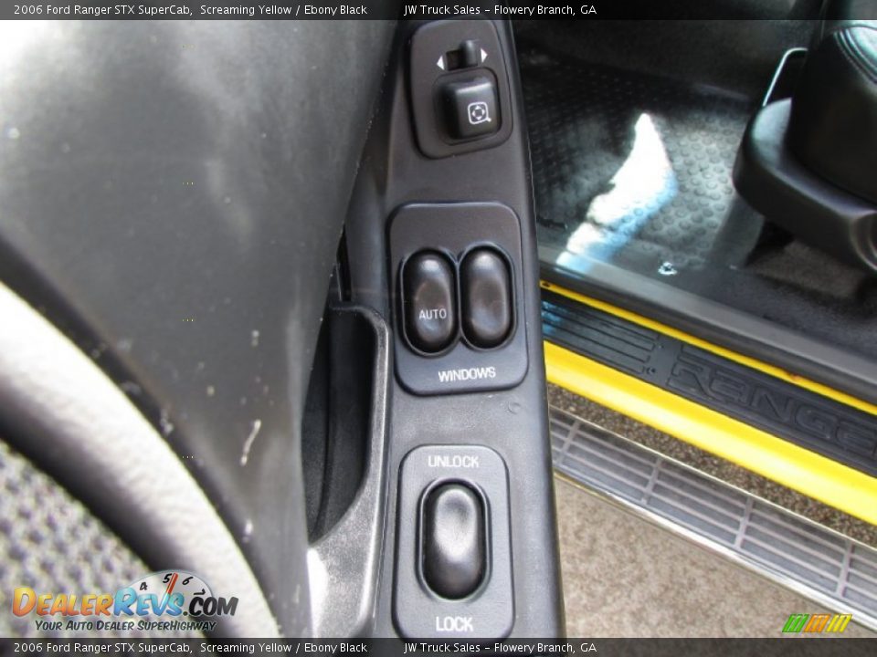 2006 Ford Ranger STX SuperCab Screaming Yellow / Ebony Black Photo #15