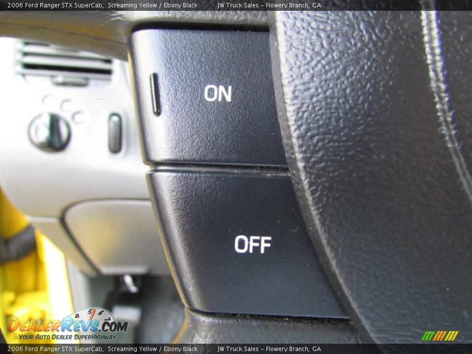 2006 Ford Ranger STX SuperCab Screaming Yellow / Ebony Black Photo #20