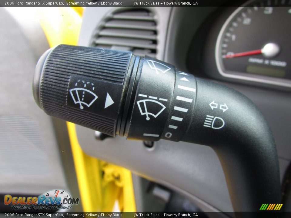 2006 Ford Ranger STX SuperCab Screaming Yellow / Ebony Black Photo #22