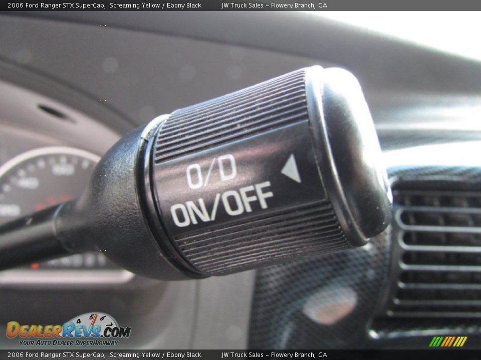 2006 Ford Ranger STX SuperCab Screaming Yellow / Ebony Black Photo #23
