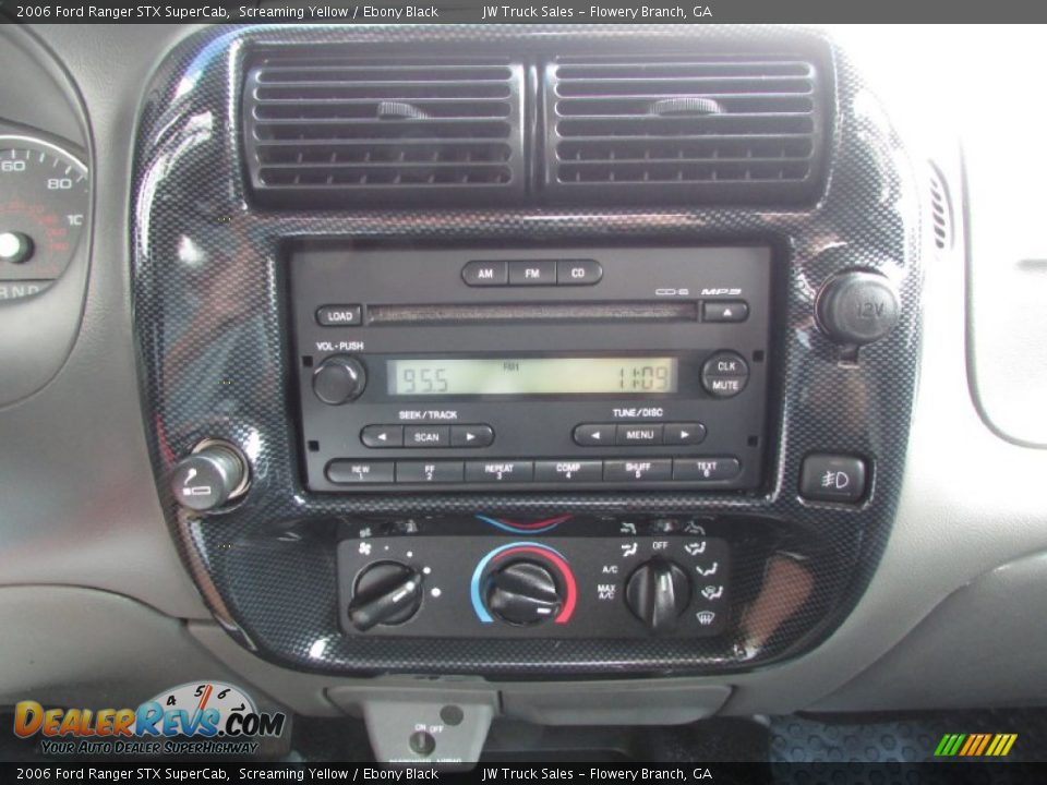 2006 Ford Ranger STX SuperCab Screaming Yellow / Ebony Black Photo #26