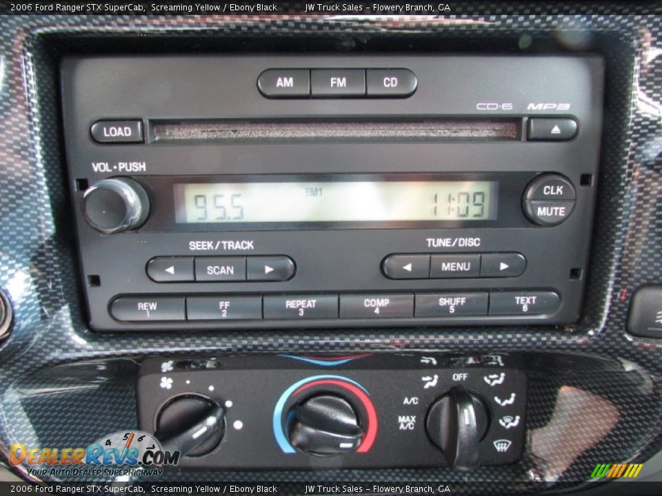 2006 Ford Ranger STX SuperCab Screaming Yellow / Ebony Black Photo #27