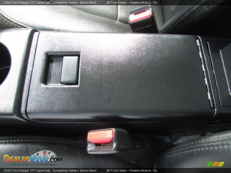 2006 Ford Ranger STX SuperCab Screaming Yellow / Ebony Black Photo #32