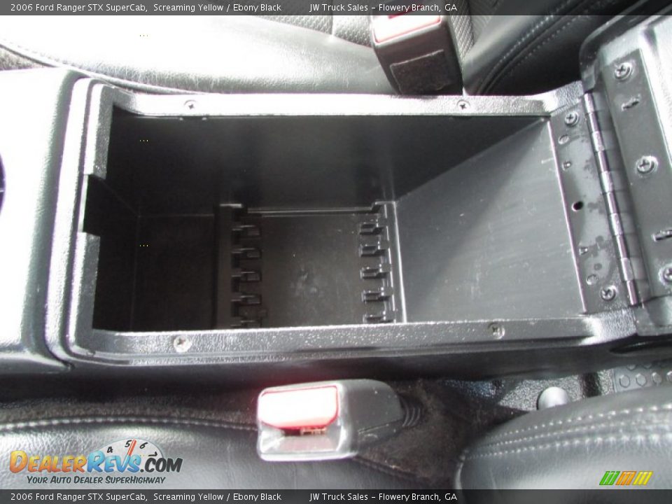 2006 Ford Ranger STX SuperCab Screaming Yellow / Ebony Black Photo #33