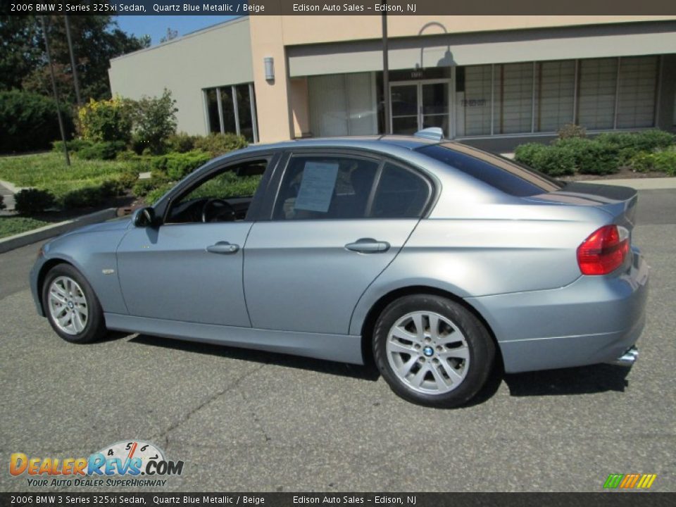 2006 BMW 3 Series 325xi Sedan Quartz Blue Metallic / Beige Photo #4