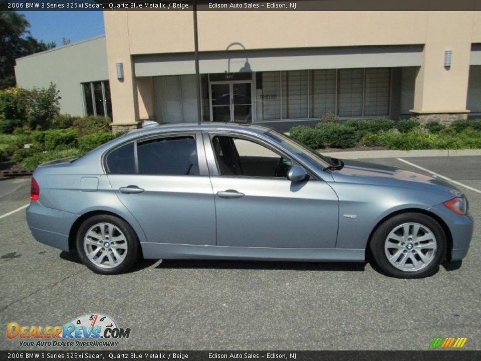 2006 BMW 3 Series 325xi Sedan Quartz Blue Metallic / Beige Photo #9
