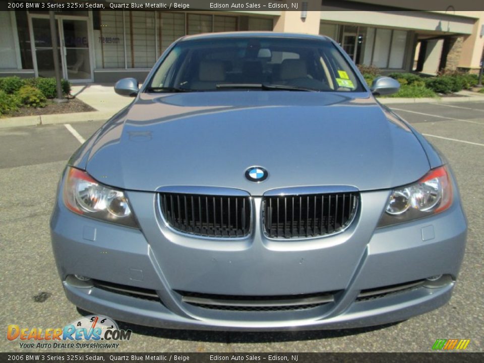 2006 BMW 3 Series 325xi Sedan Quartz Blue Metallic / Beige Photo #12