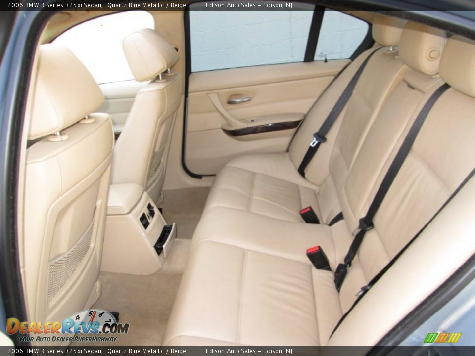 2006 BMW 3 Series 325xi Sedan Quartz Blue Metallic / Beige Photo #17