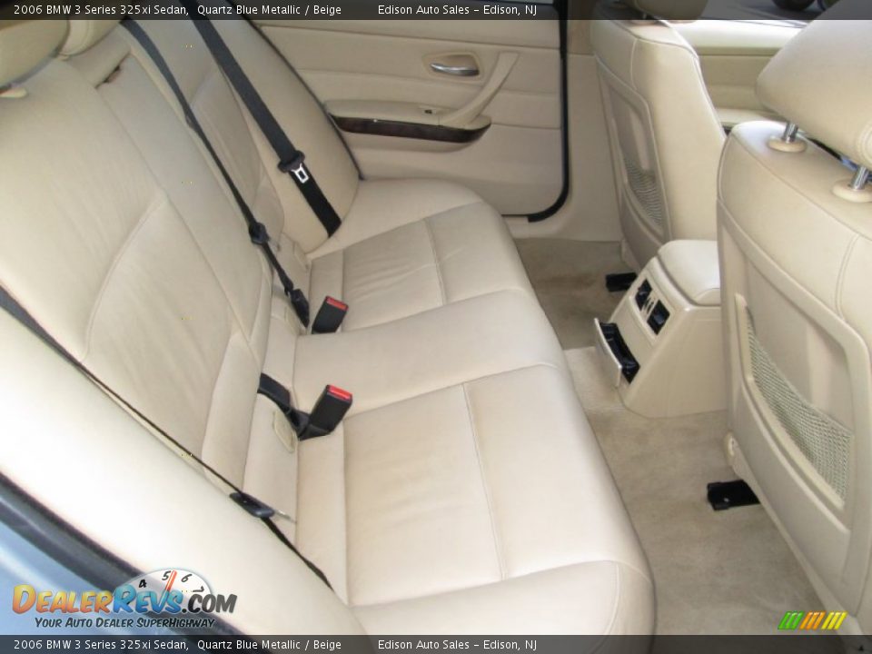 2006 BMW 3 Series 325xi Sedan Quartz Blue Metallic / Beige Photo #18