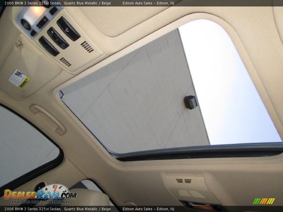 2006 BMW 3 Series 325xi Sedan Quartz Blue Metallic / Beige Photo #19