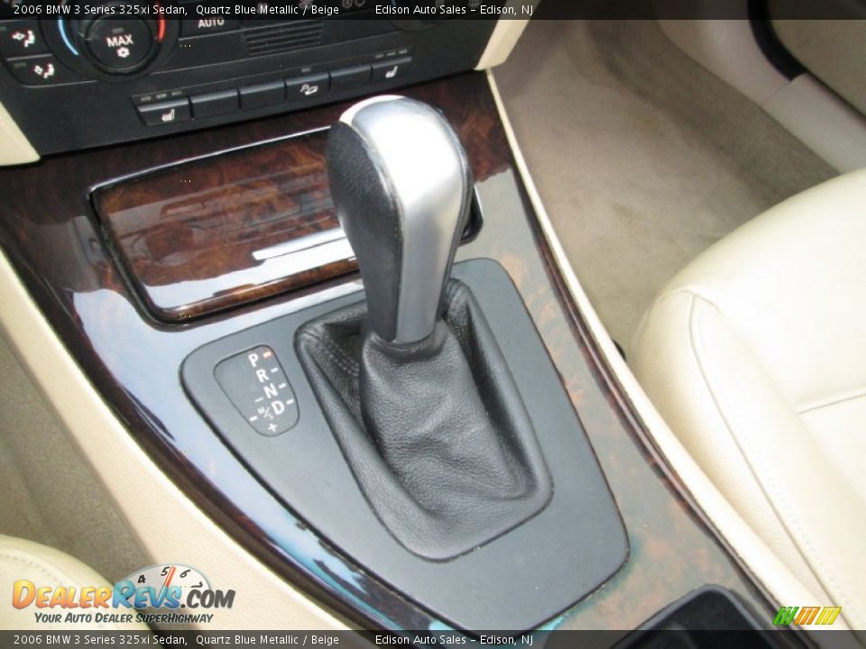 2006 BMW 3 Series 325xi Sedan Quartz Blue Metallic / Beige Photo #21
