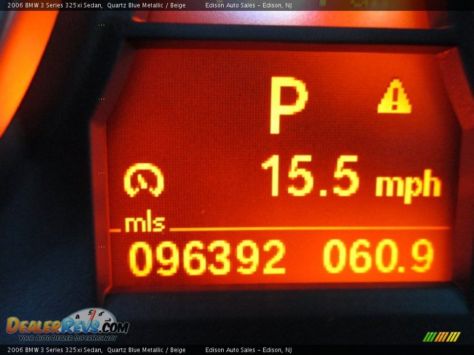 2006 BMW 3 Series 325xi Sedan Quartz Blue Metallic / Beige Photo #23