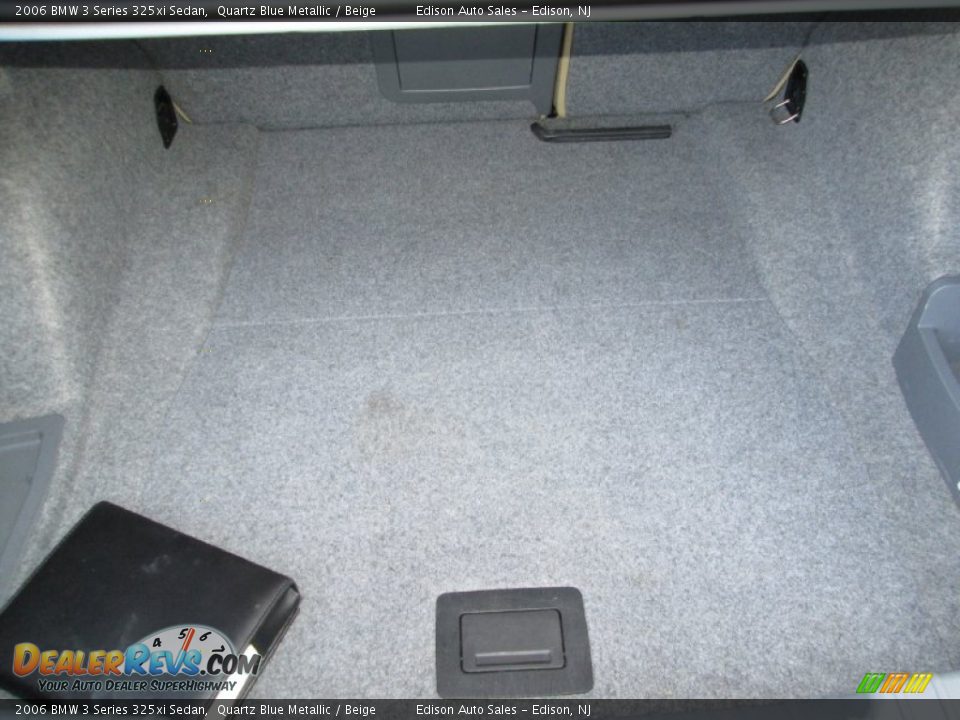 2006 BMW 3 Series 325xi Sedan Quartz Blue Metallic / Beige Photo #24