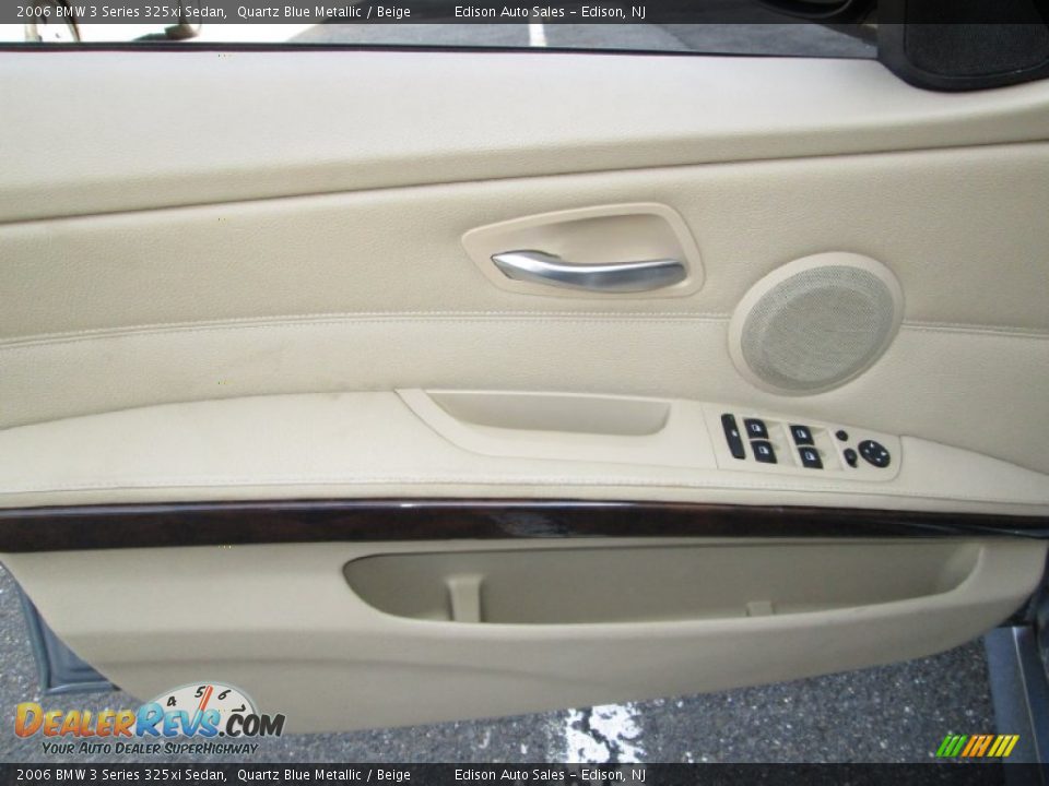 2006 BMW 3 Series 325xi Sedan Quartz Blue Metallic / Beige Photo #25