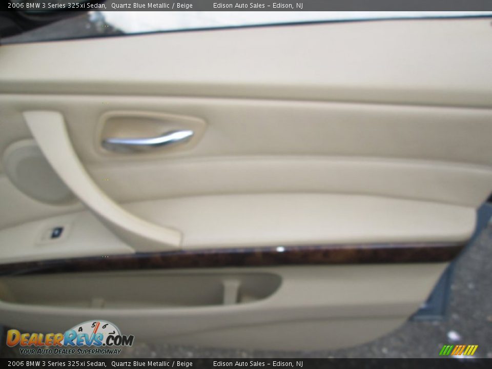 2006 BMW 3 Series 325xi Sedan Quartz Blue Metallic / Beige Photo #26