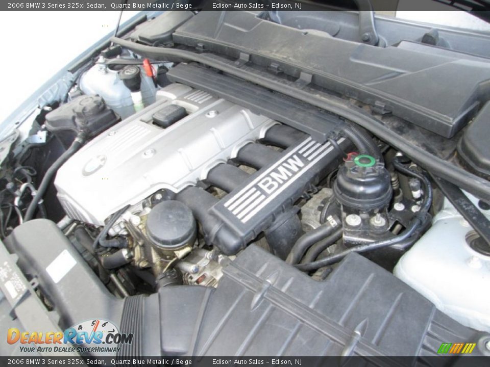 2006 BMW 3 Series 325xi Sedan Quartz Blue Metallic / Beige Photo #27
