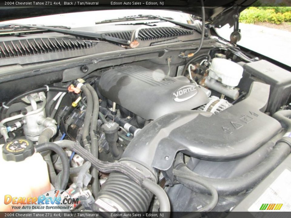 2004 Chevrolet Tahoe Z71 4x4 Black / Tan/Neutral Photo #29