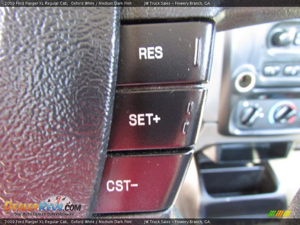 2009 Ford Ranger XL Regular Cab Oxford White / Medium Dark Flint Photo #18