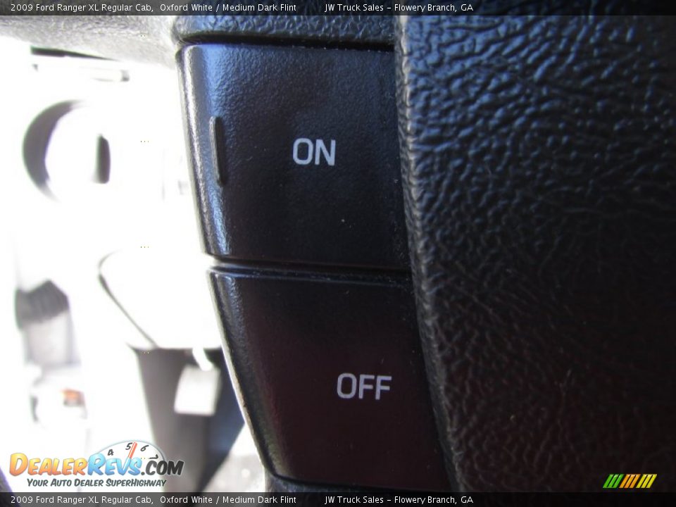 2009 Ford Ranger XL Regular Cab Oxford White / Medium Dark Flint Photo #19