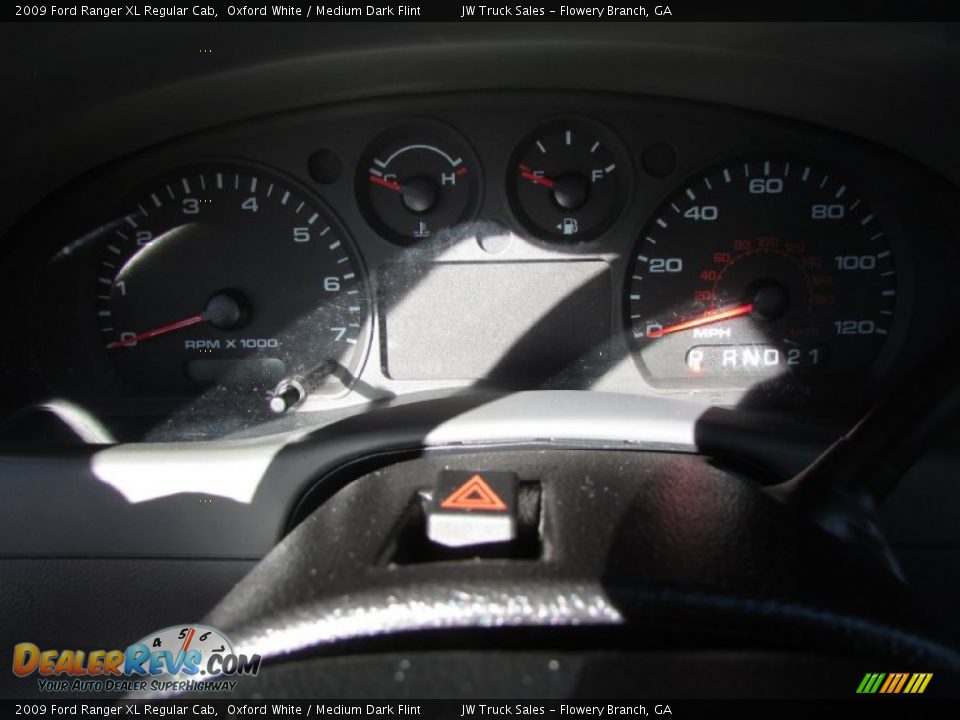 2009 Ford Ranger XL Regular Cab Oxford White / Medium Dark Flint Photo #22