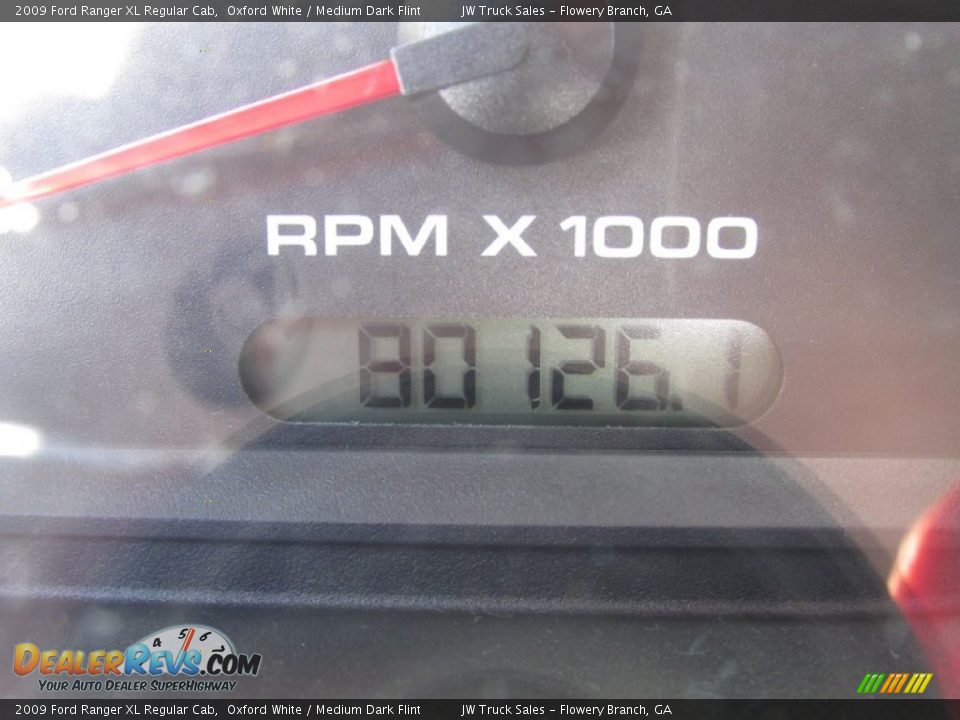 2009 Ford Ranger XL Regular Cab Oxford White / Medium Dark Flint Photo #23