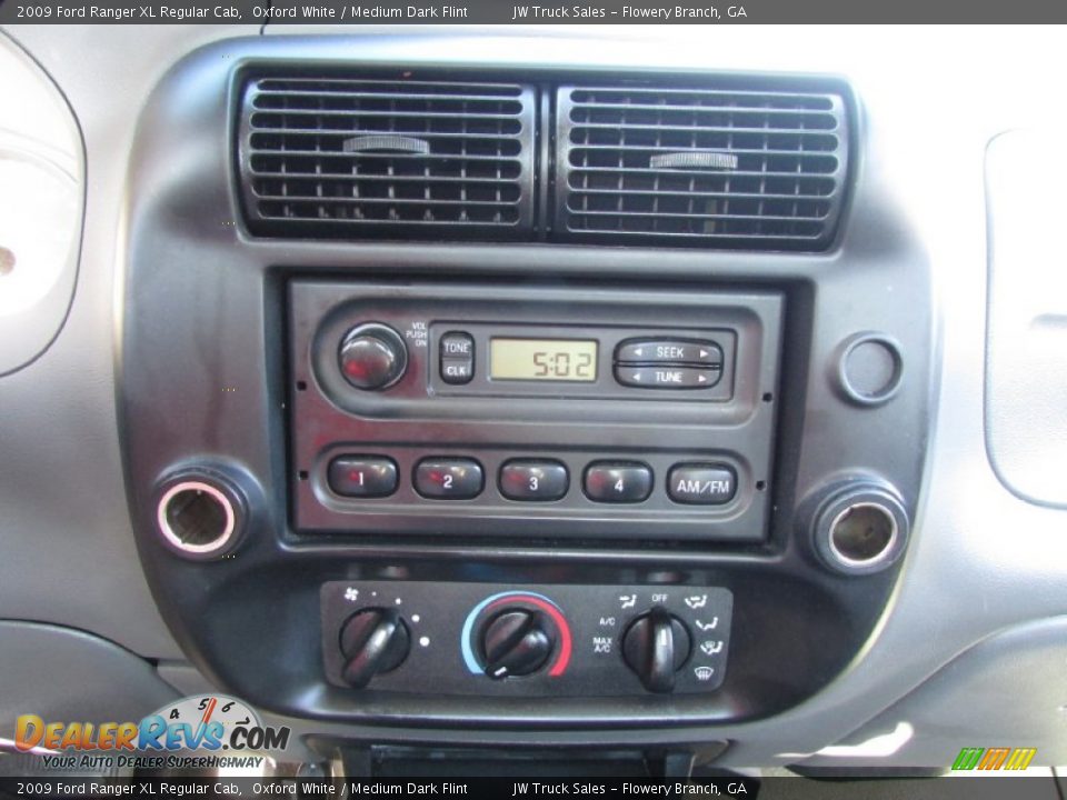 2009 Ford Ranger XL Regular Cab Oxford White / Medium Dark Flint Photo #24