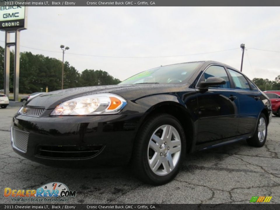 2013 Chevrolet Impala LT Black / Ebony Photo #3