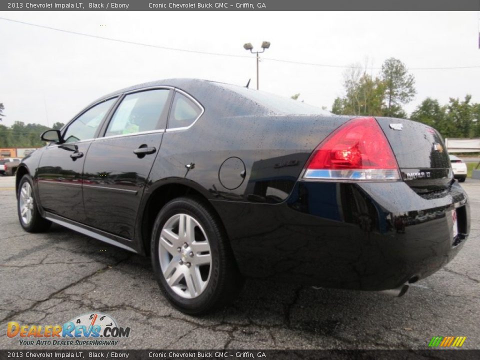 2013 Chevrolet Impala LT Black / Ebony Photo #5