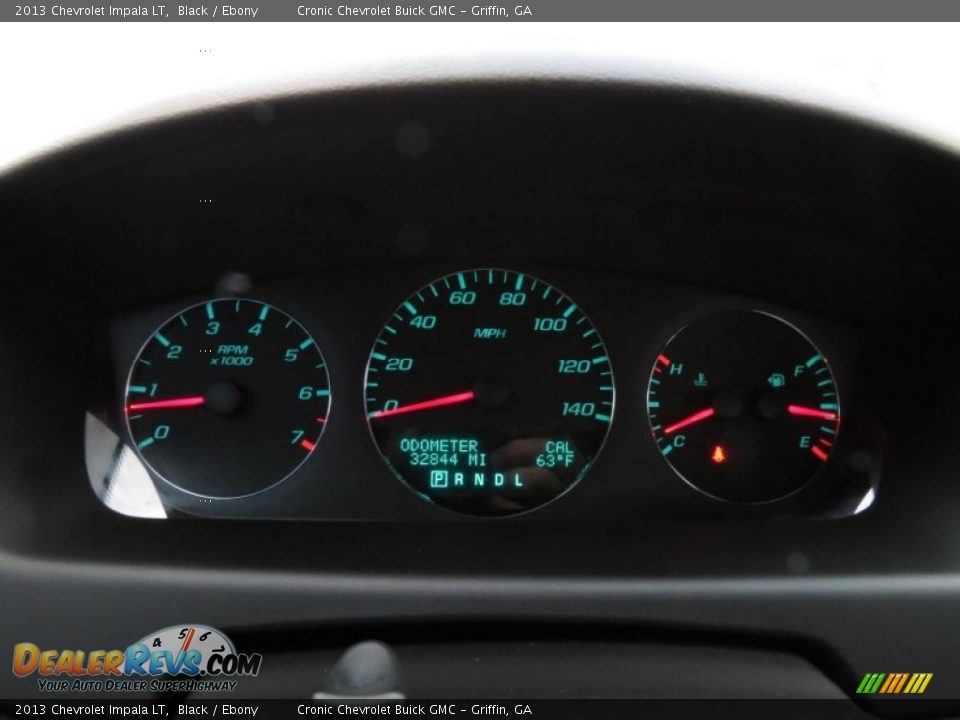 2013 Chevrolet Impala LT Black / Ebony Photo #20