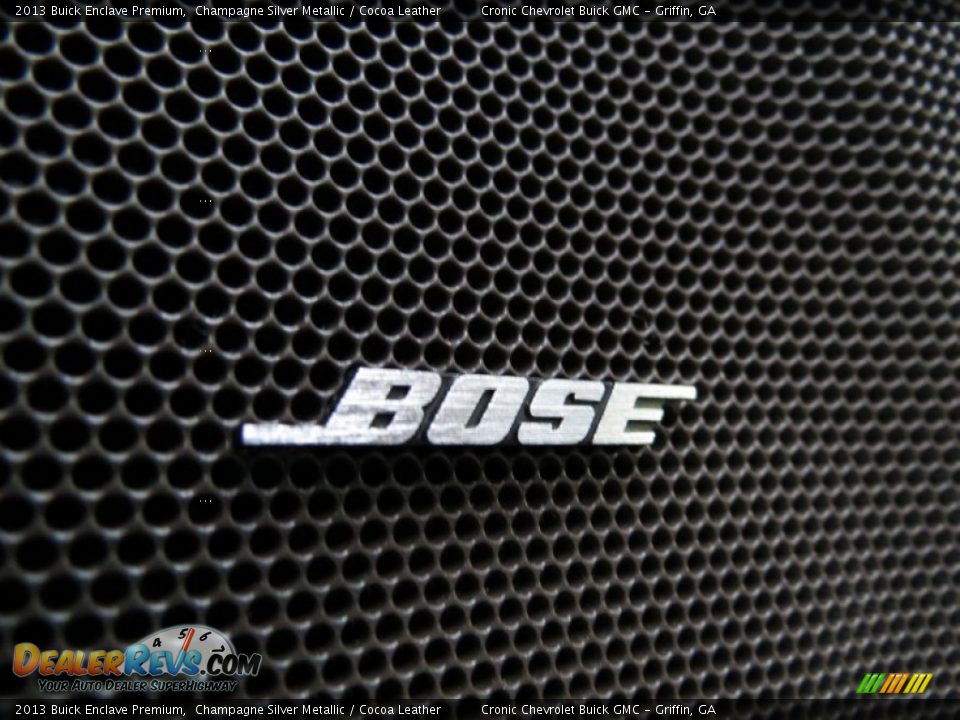 2013 Buick Enclave Premium Champagne Silver Metallic / Cocoa Leather Photo #12