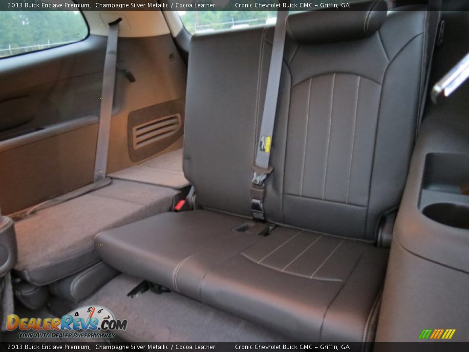 2013 Buick Enclave Premium Champagne Silver Metallic / Cocoa Leather Photo #13