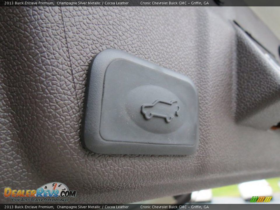 2013 Buick Enclave Premium Champagne Silver Metallic / Cocoa Leather Photo #15