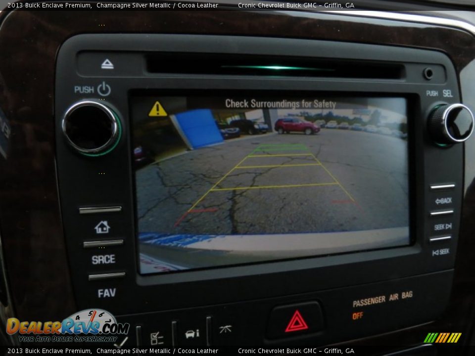 2013 Buick Enclave Premium Champagne Silver Metallic / Cocoa Leather Photo #23