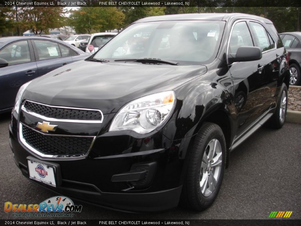 2014 Chevrolet Equinox LS Black / Jet Black Photo #1