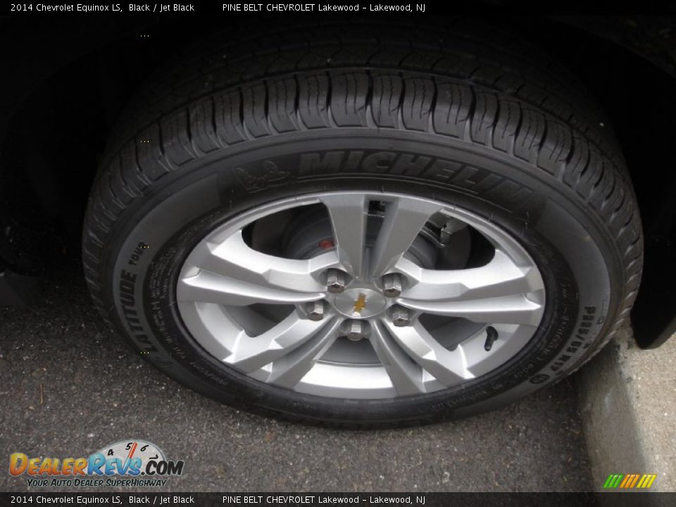 2014 Chevrolet Equinox LS Black / Jet Black Photo #3
