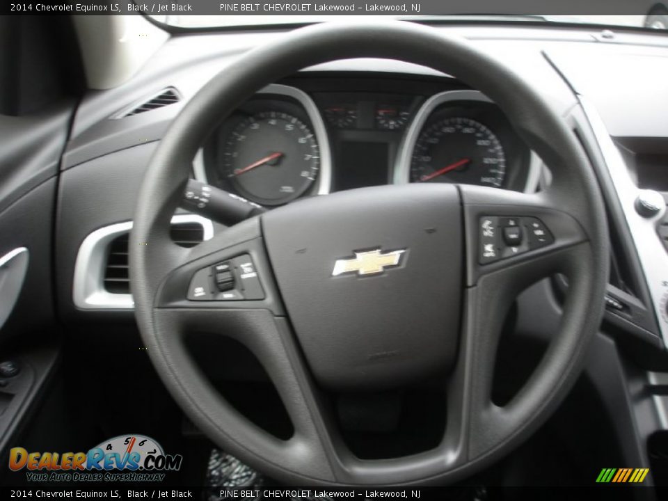2014 Chevrolet Equinox LS Black / Jet Black Photo #7