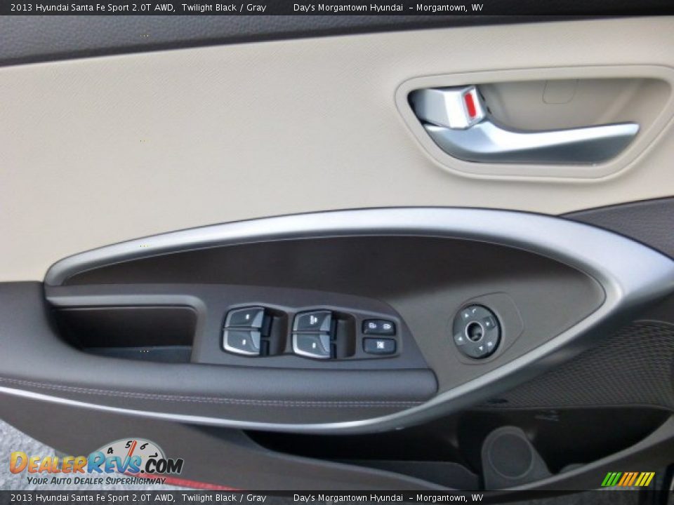 2013 Hyundai Santa Fe Sport 2.0T AWD Twilight Black / Gray Photo #17
