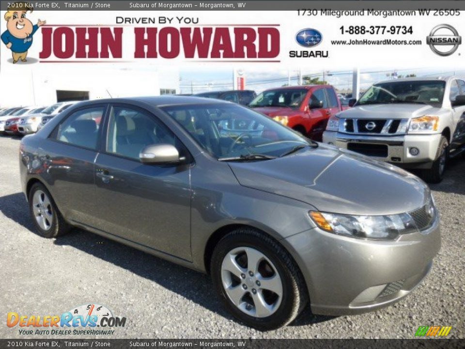 2010 Kia Forte EX Titanium / Stone Photo #1
