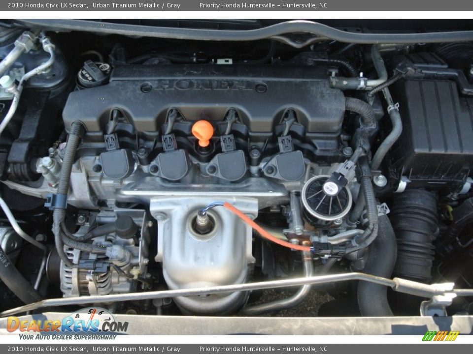 2010 Honda Civic LX Sedan Urban Titanium Metallic / Gray Photo #23