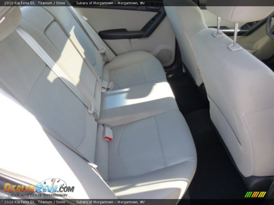 2010 Kia Forte EX Titanium / Stone Photo #6