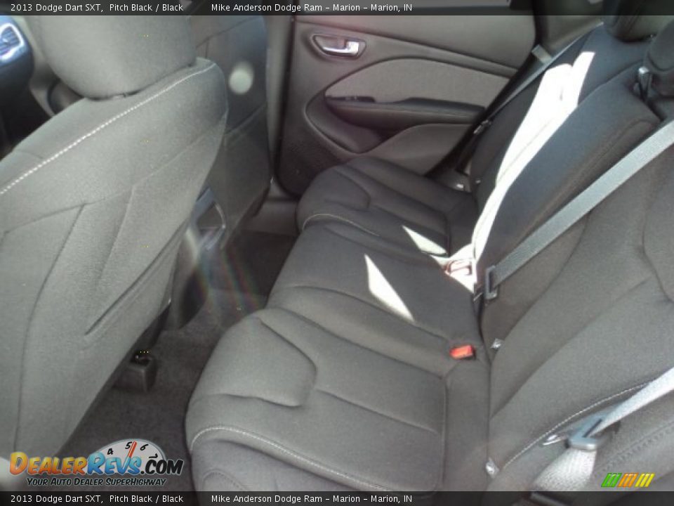 2013 Dodge Dart SXT Pitch Black / Black Photo #8