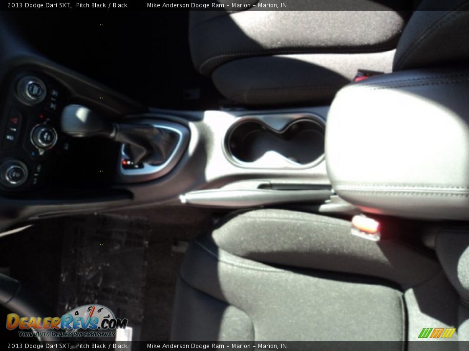 2013 Dodge Dart SXT Pitch Black / Black Photo #14