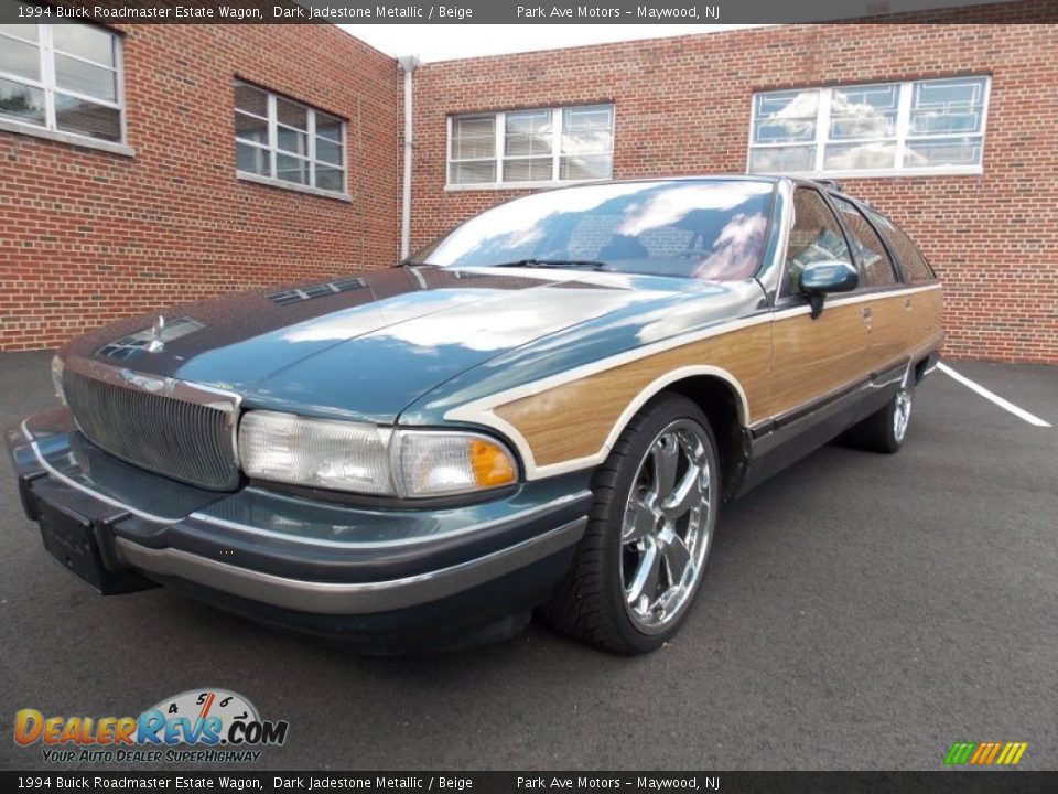 1994 Buick Roadmaster Estate Wagon Dark Jadestone Metallic / Beige Photo #1