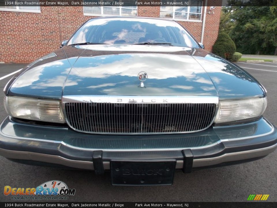 1994 Buick Roadmaster Estate Wagon Dark Jadestone Metallic / Beige Photo #8