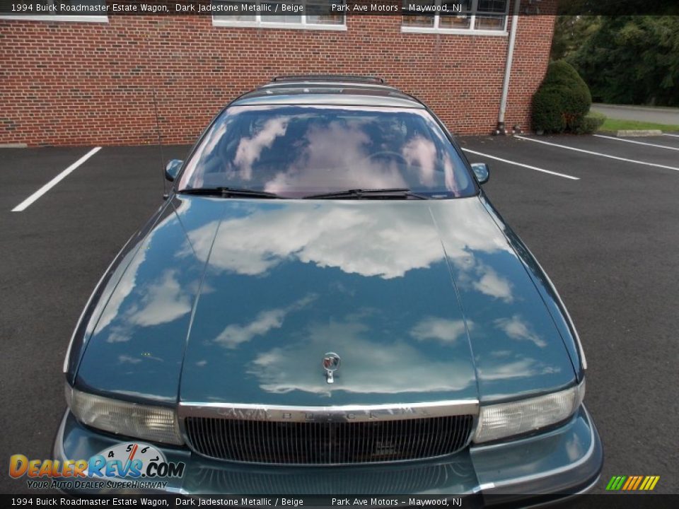 1994 Buick Roadmaster Estate Wagon Dark Jadestone Metallic / Beige Photo #9