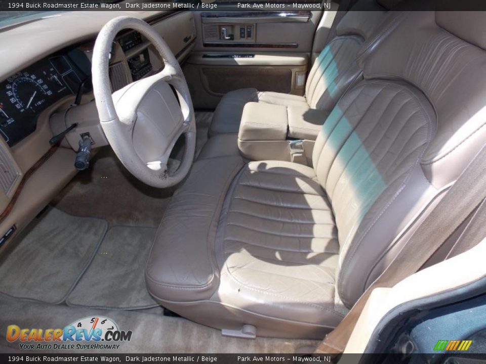 Front Seat of 1994 Buick Roadmaster Estate Wagon Photo #16