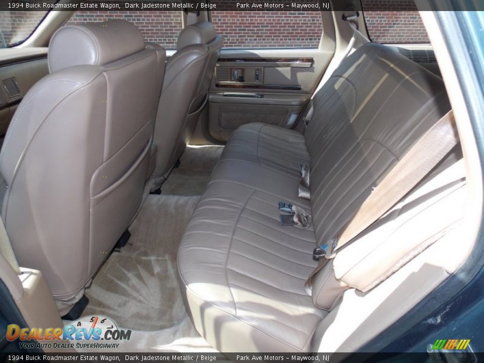 Rear Seat of 1994 Buick Roadmaster Estate Wagon Photo #20