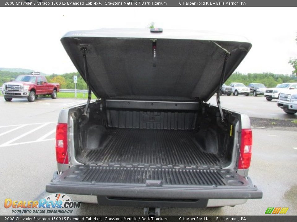 2008 Chevrolet Silverado 1500 LS Extended Cab 4x4 Graystone Metallic / Dark Titanium Photo #4