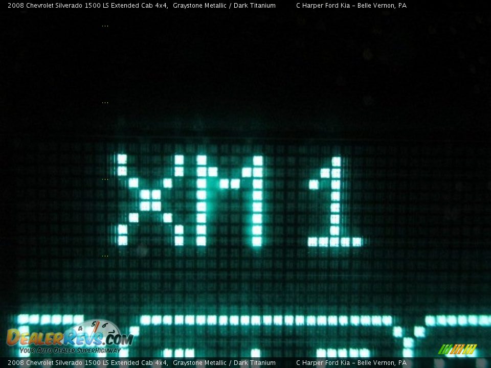 2008 Chevrolet Silverado 1500 LS Extended Cab 4x4 Graystone Metallic / Dark Titanium Photo #20